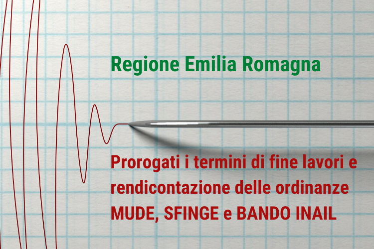 Regione Emilia Romagna Prorogati I Termini Di Fine Lavori E 